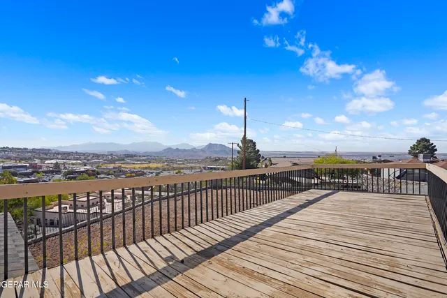 a view of a terrace view