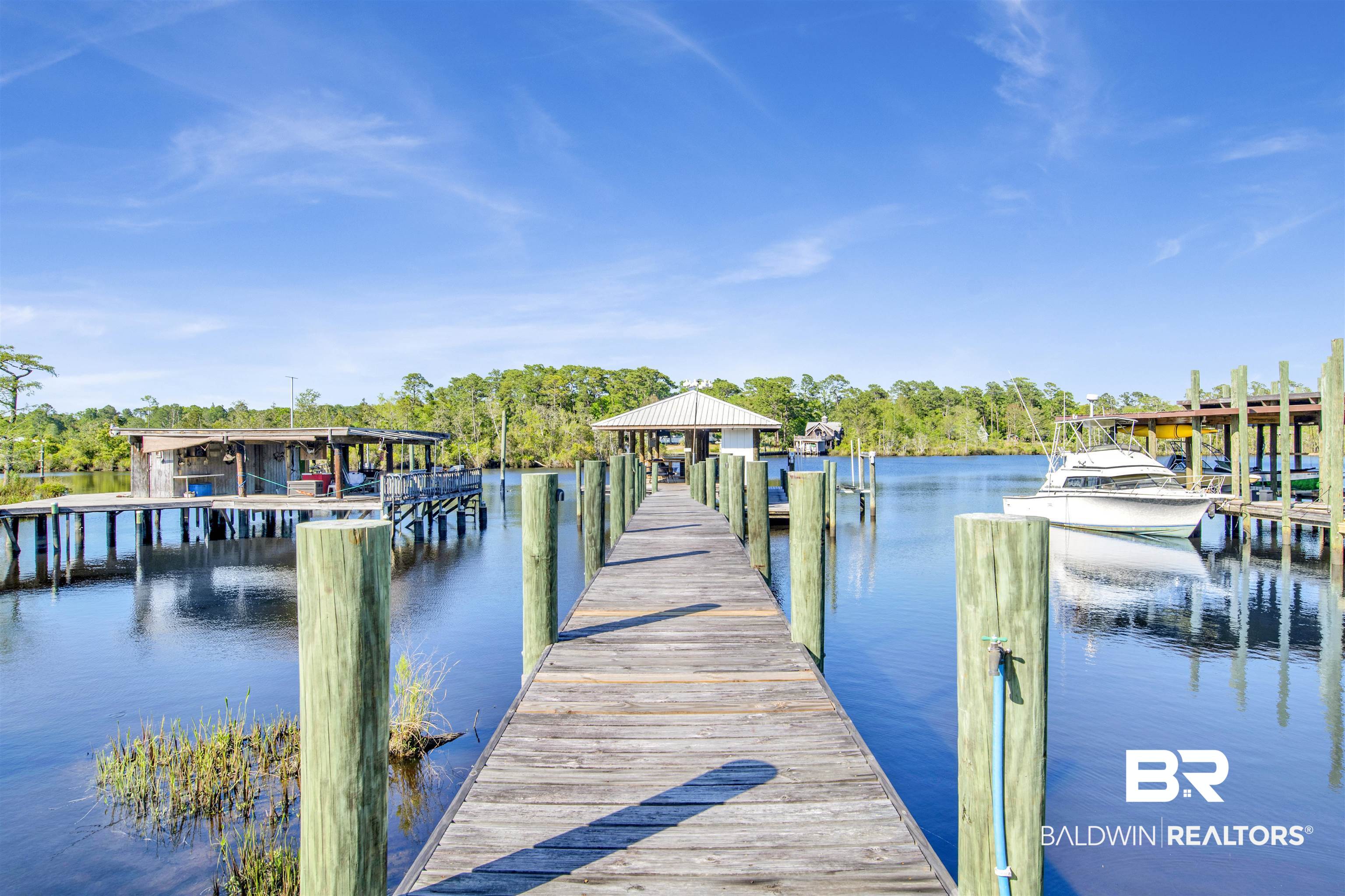 11463 Getchell Drive Theodore, AL 36582 - Photo 18 of 39 Dock area with a water view
