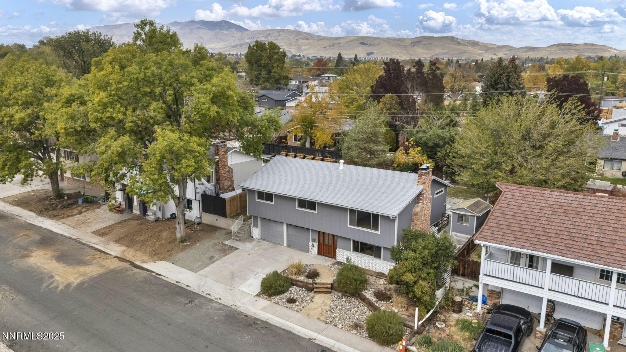 1735 Carlin Street Reno, NV 89503 - Photo 16 of 73 an aerial view of a house with a yard