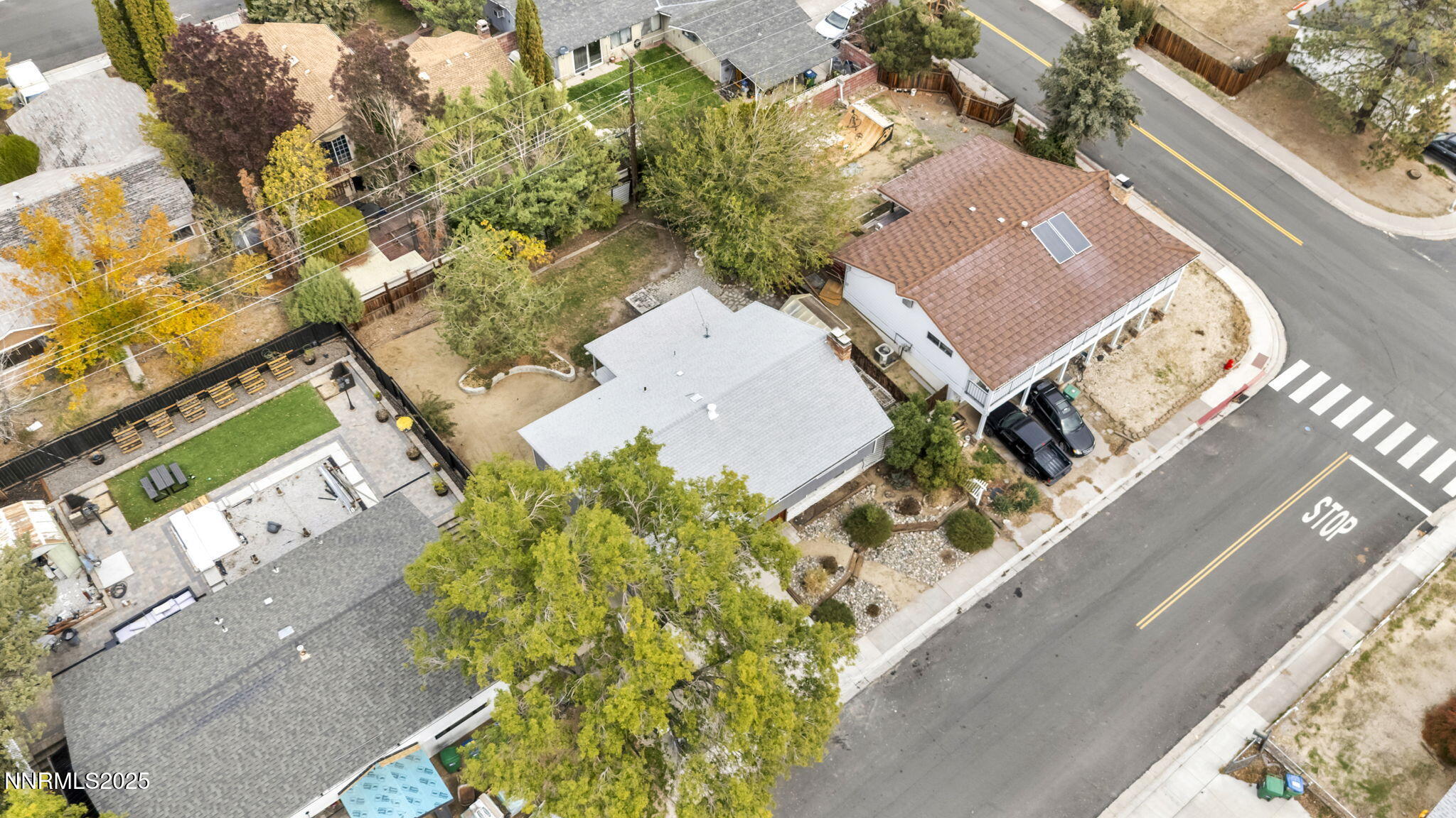 1735 Carlin Street Reno, NV 89503 - Photo 25 of 73 an aerial view of a house with a yard