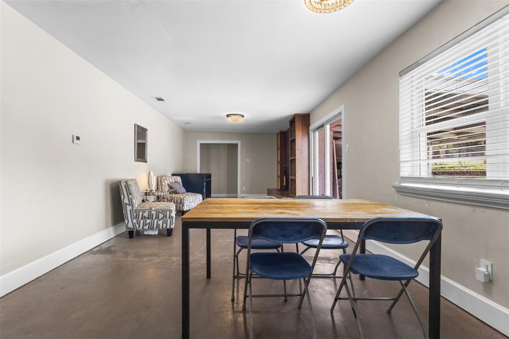 145 Lawson Road Mesquite, TX 75181 - Photo 9 of 31 a view of a dining room with furniture and window