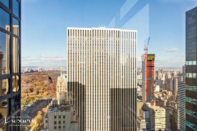 a view of city from balcony
