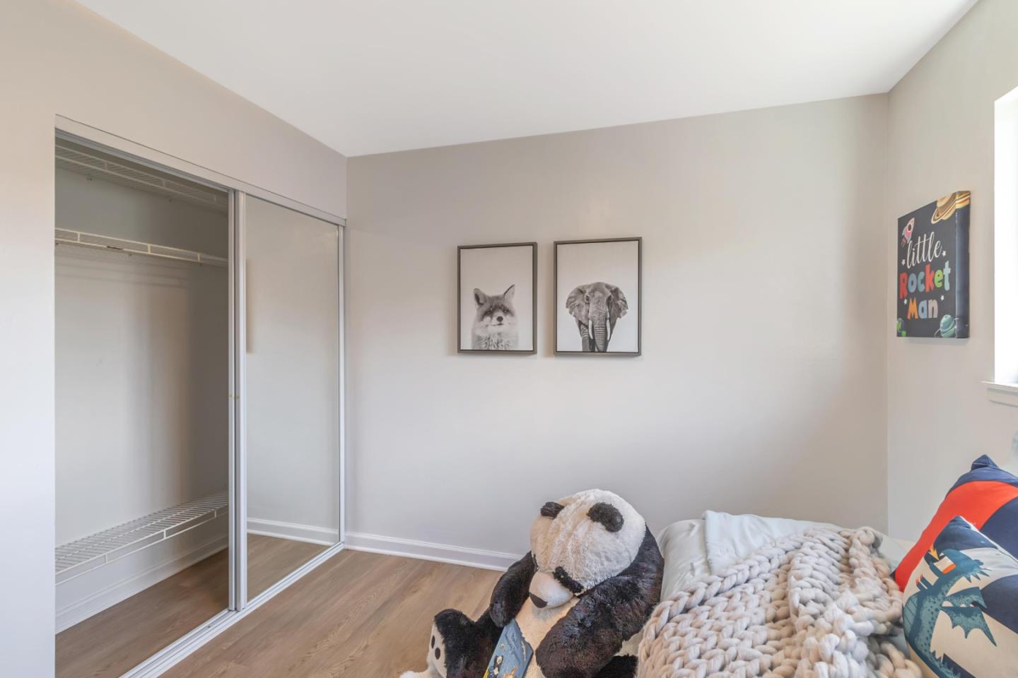 2319 Cimarron Drive Santa Clara, CA 95051 - Photo 27 of 42 a view of a bedroom with baby bed and closet