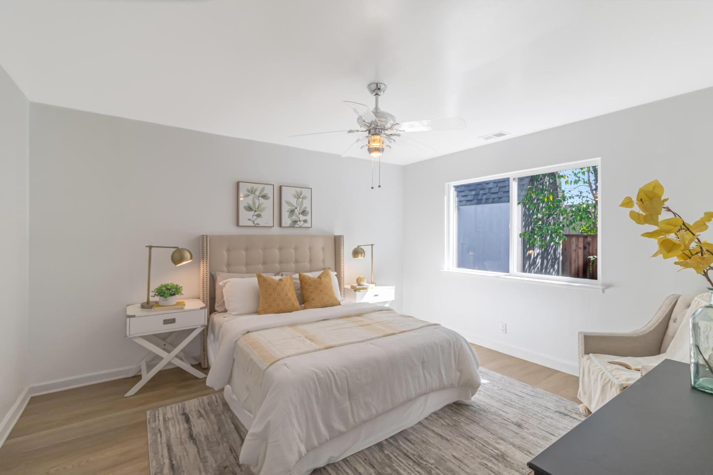 2319 Cimarron Drive Santa Clara, CA 95051 - Photo 28 of 42 a bedroom with a bed and a window