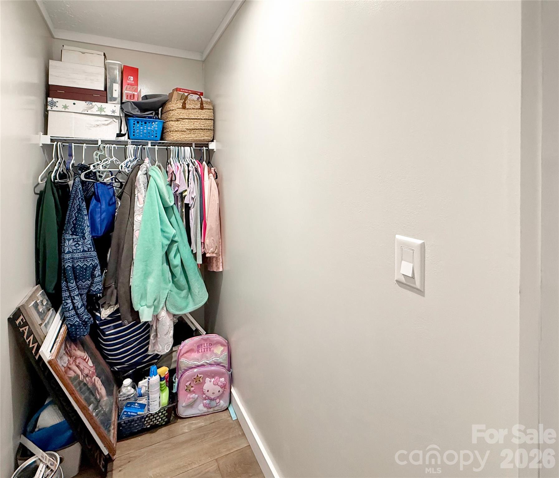 264 Fairchase Circle Stony Point, NC 28678 - Photo 19 of 24 a view of walk in closet with clothes
