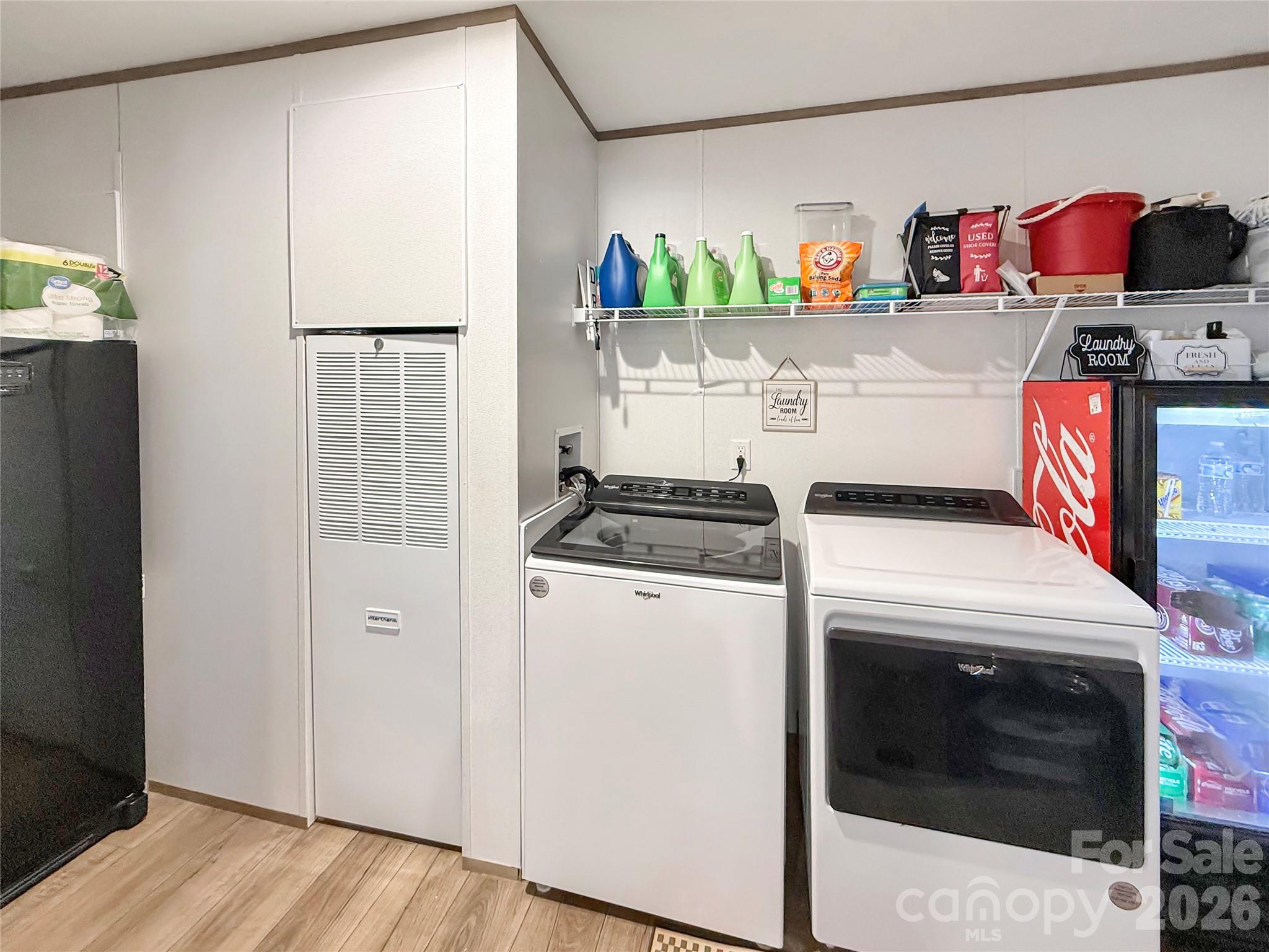 264 Fairchase Circle Stony Point, NC 28678 - Photo 21 of 24 a utility room with dryer and washer