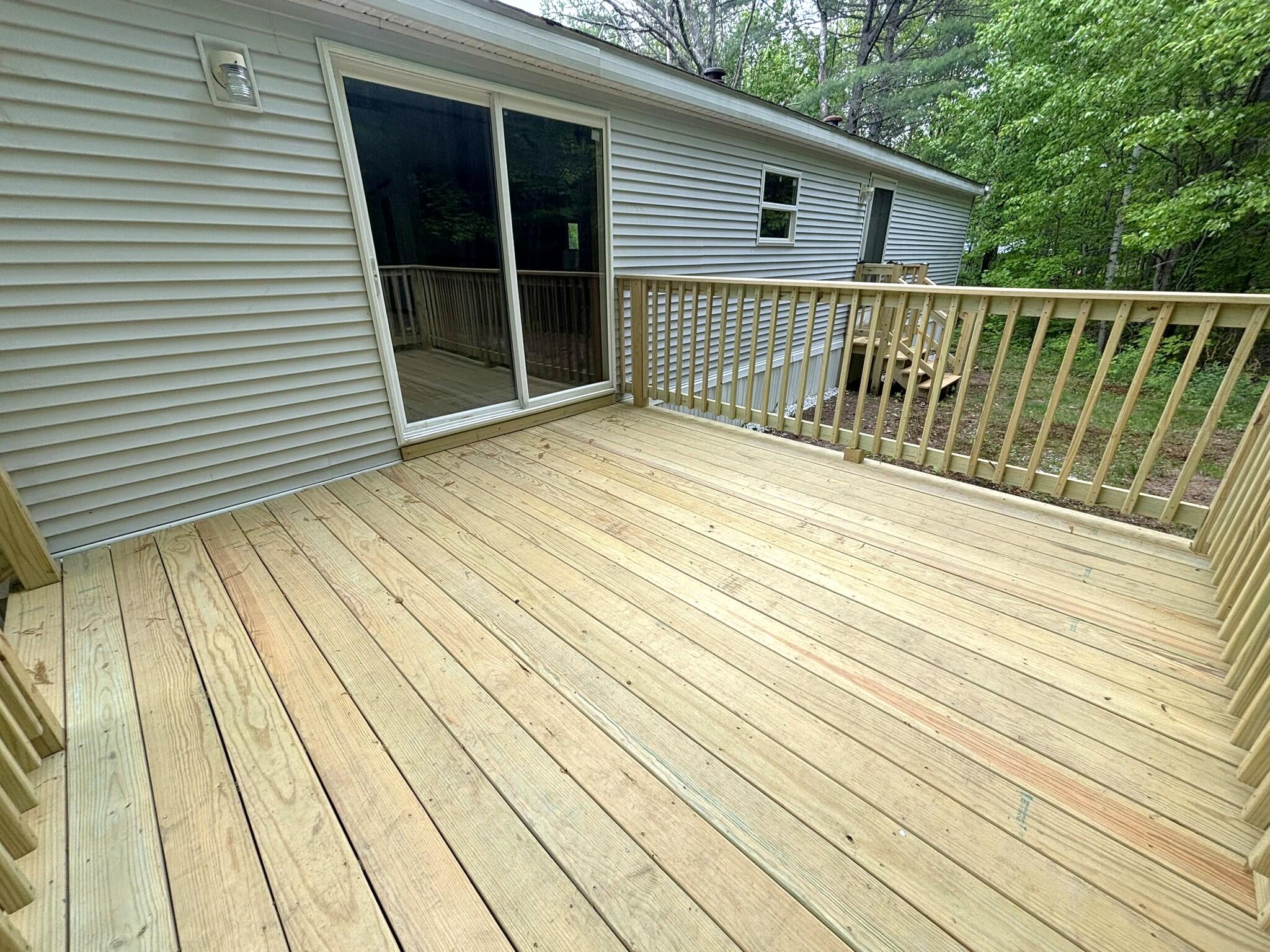 586 Jewett Hill Road Canton, ME 04221 - Photo 45 of 60 45. Back Deck