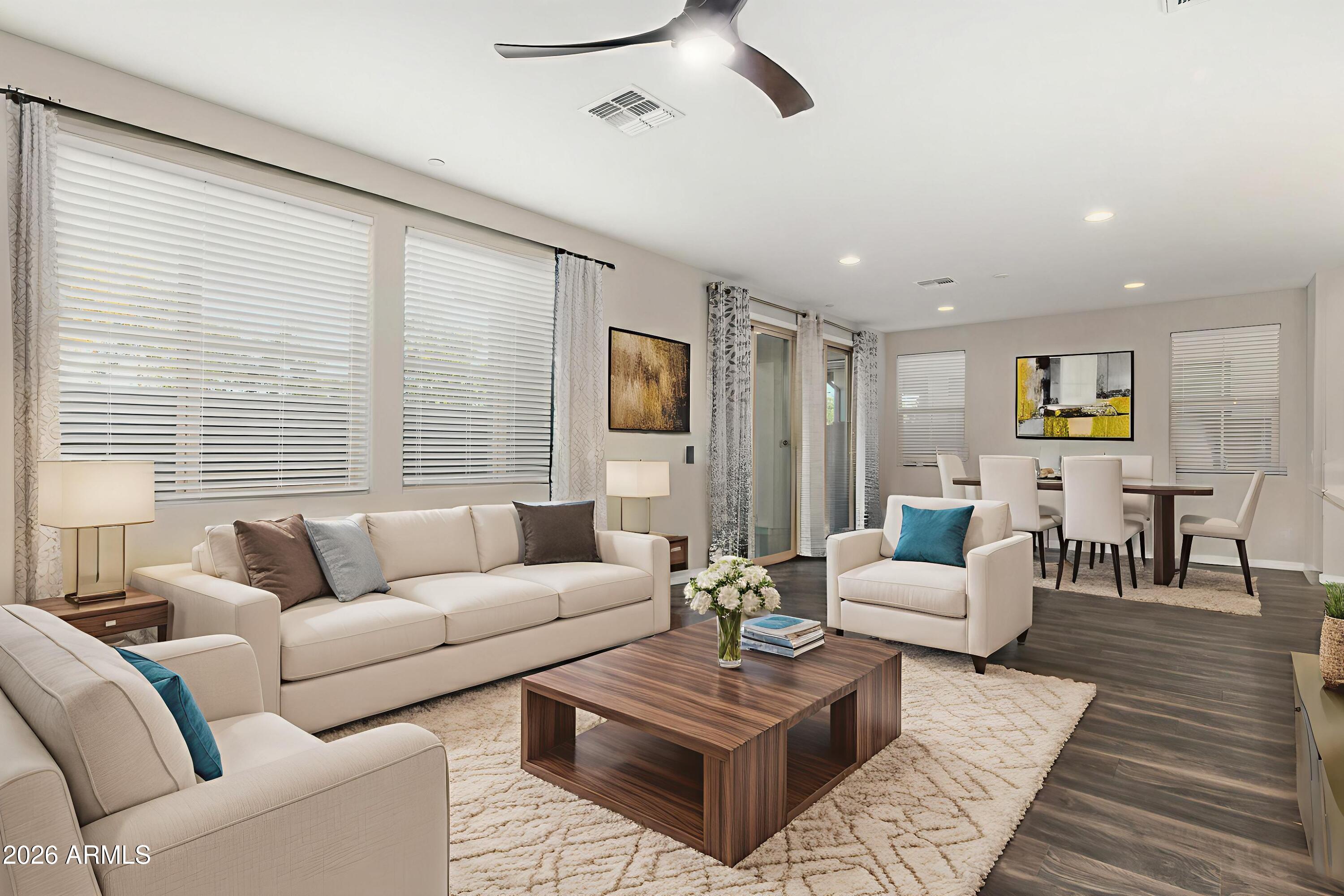 1861 South Follett Way Gilbert, AZ 85295 - Photo 4 of 48 8-Follett - Living Room - Standard - 14