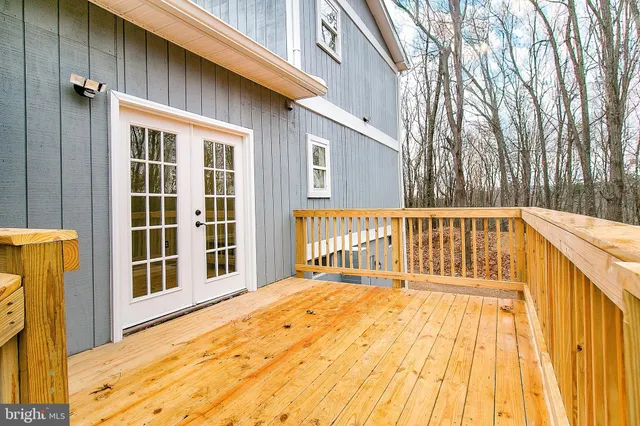 a view of front door
