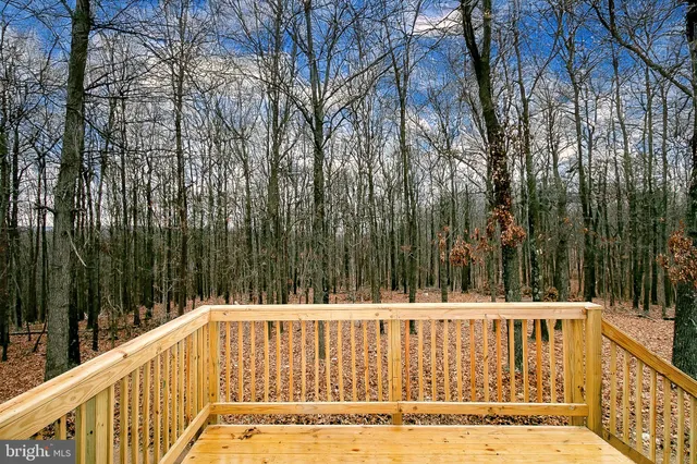 a view of outdoor space with trees