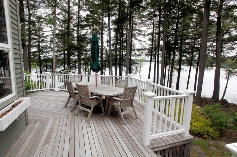 122 Ellis Pond Road Oakland, ME 04963 - Photo 17 of 22 Wrap around deck.