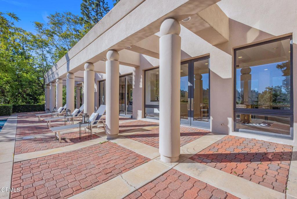 1265 Chateau Road Pasadena, CA 91105 - Photo 31 of 64 a view of a house with a outdoor space