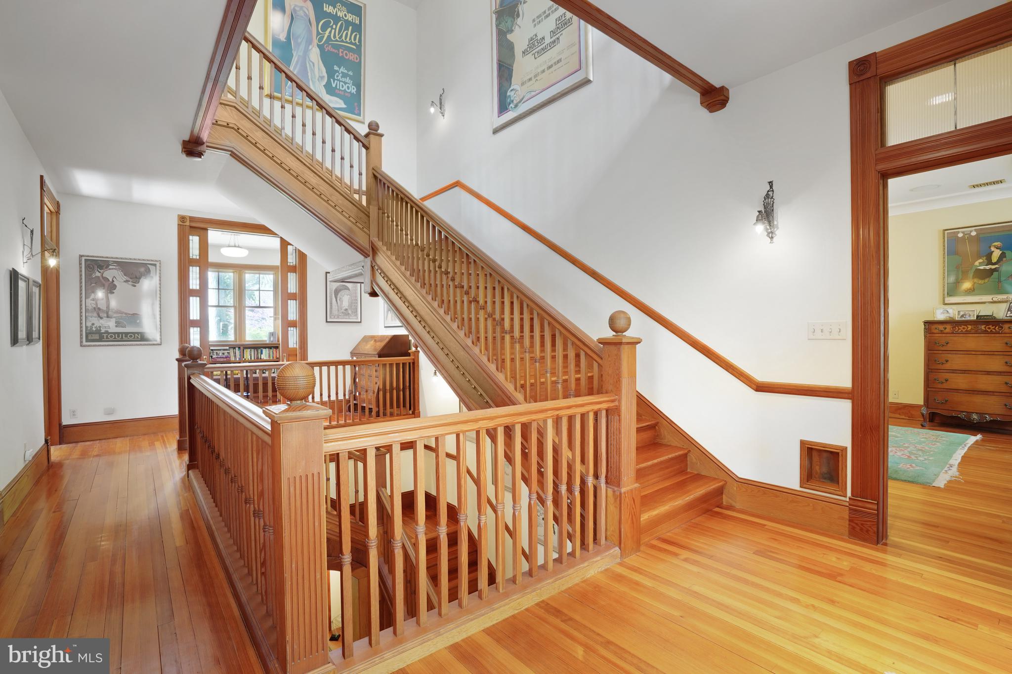 5402 Tuscarawas Road Bethesda, MD 20816 - Photo 22 of 55 a view of entryway and hall with wooden floor