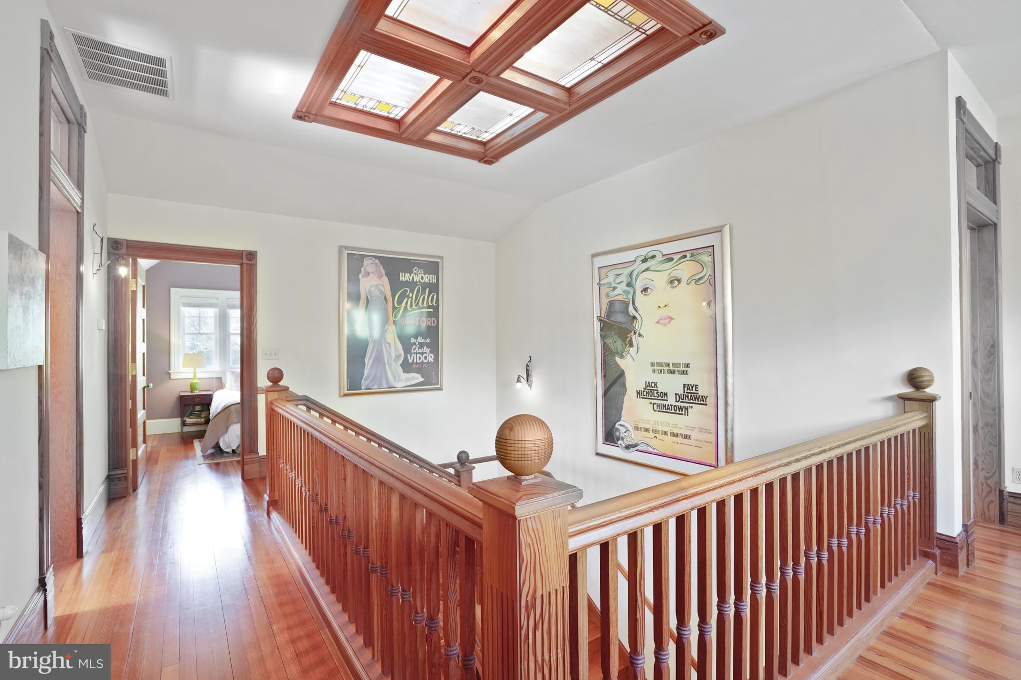 5402 Tuscarawas Road Bethesda, MD 20816 - Photo 39 of 55 a view of entryway livingroom and hall with wooden floor