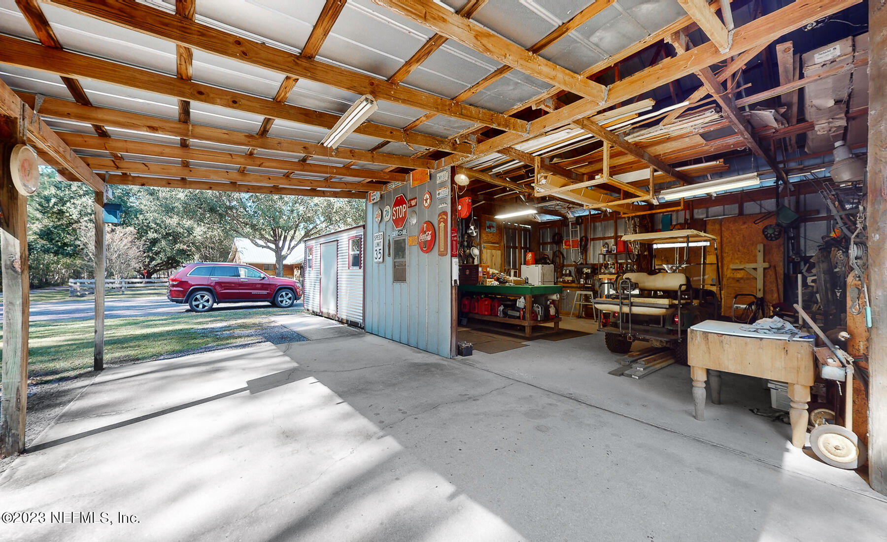 1673 Long Horn Road Middleburg, FL 32068 - Photo 43 of 49 Ext Workshop Interior