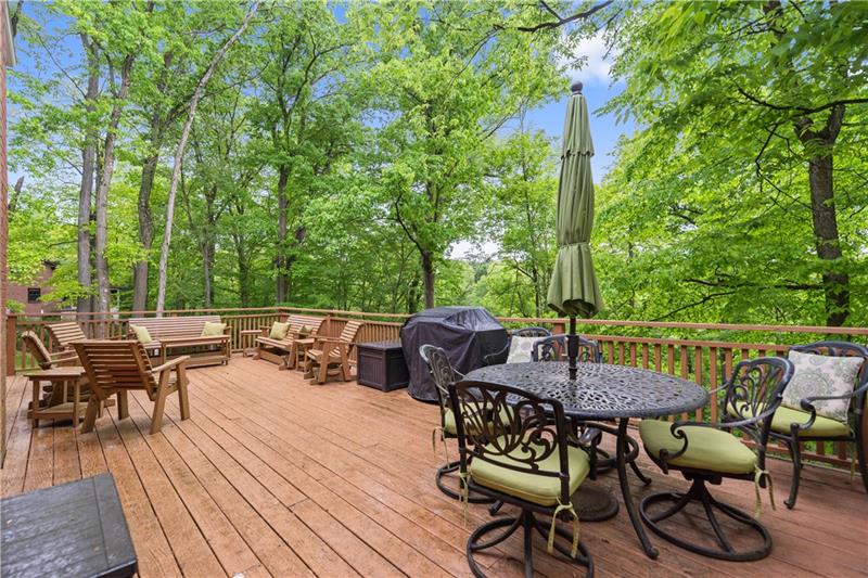 4914 Simmons Circle Export, PA 15632 - Photo 4 of 33 a view of a dinning table and chairs on the roof deck