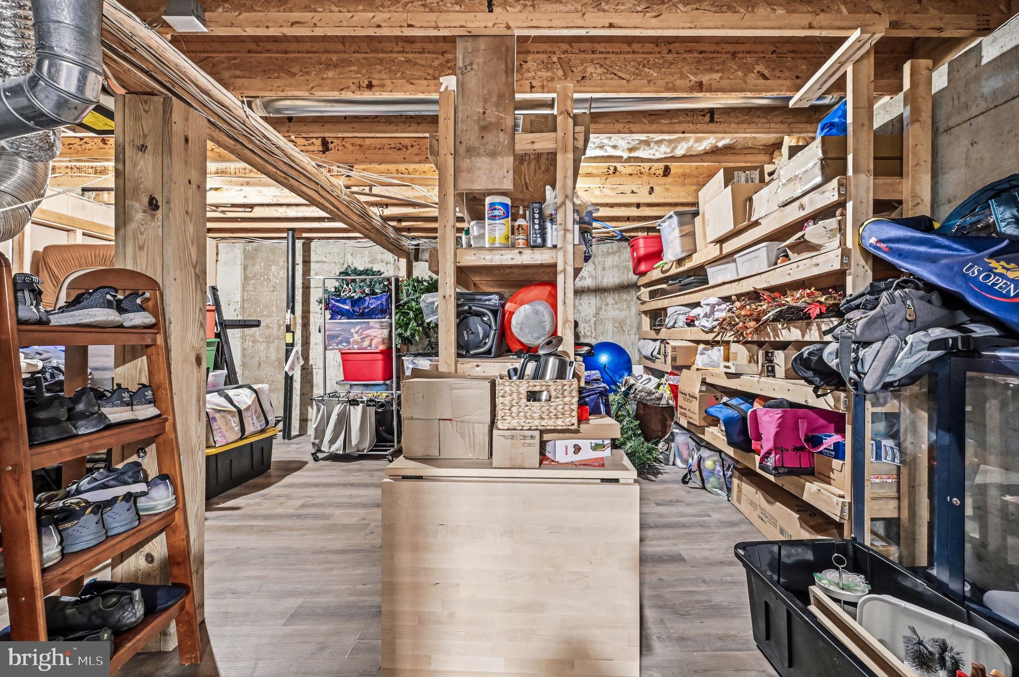 17 Polo Run Mickleton, NJ 08056 - Photo 47 of 66 Spacious basement with organized storage.