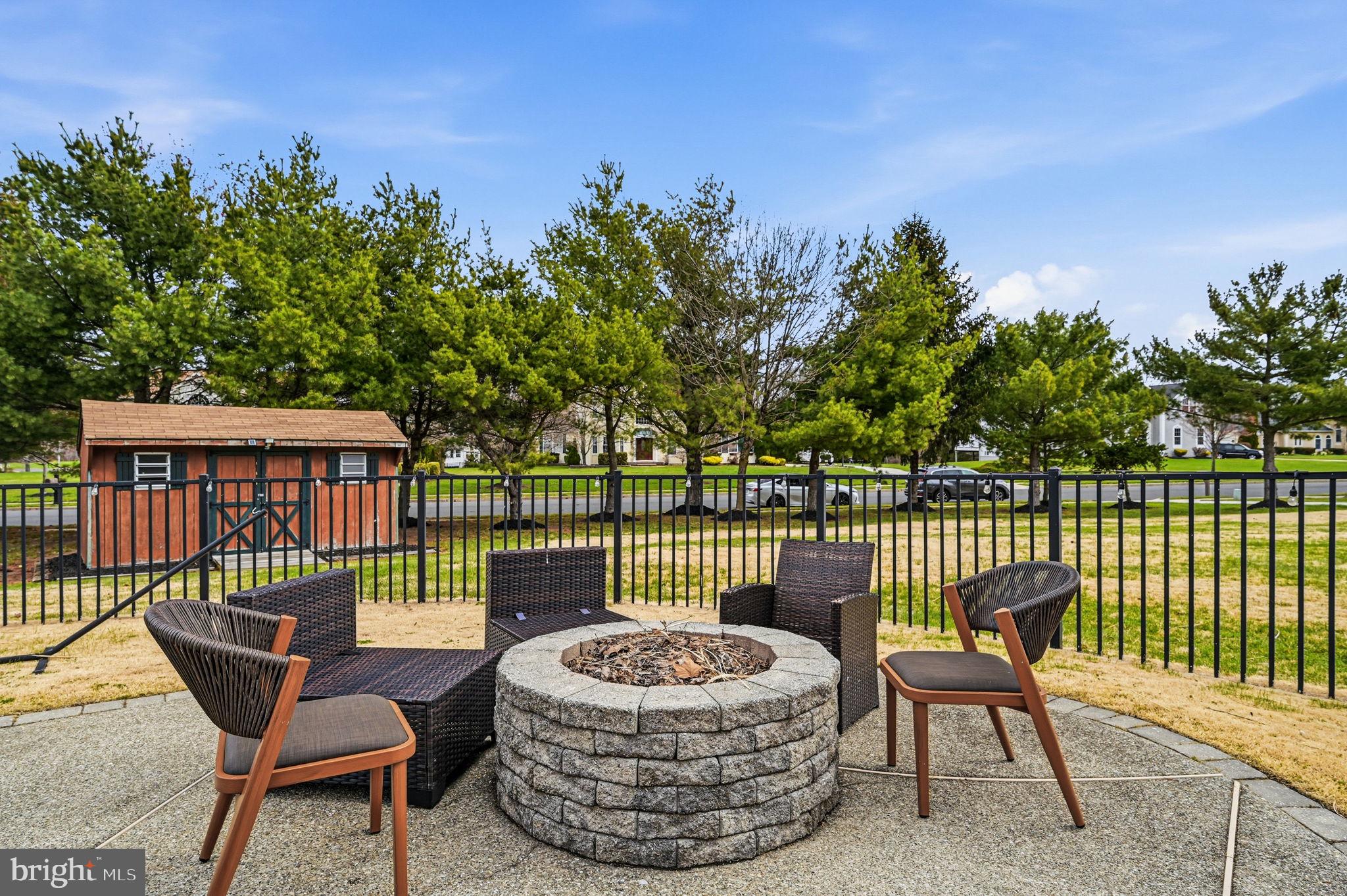 17 Polo Run Mickleton, NJ 08056 - Photo 53 of 66 Cozy fire pit retreat in nature.