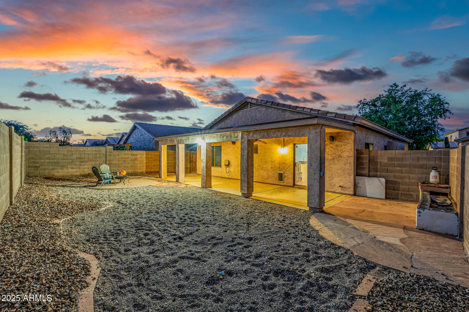241 Mountain View Road San Tan Valley, AZ 85143 - Photo 54 of 62 a front view of a house with a yard