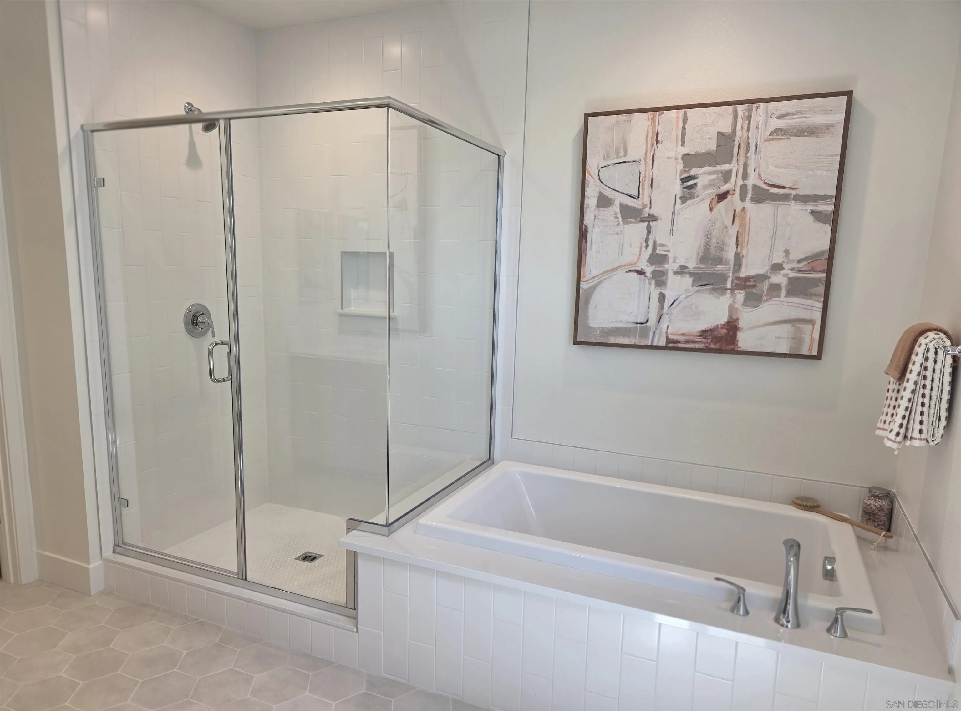 3501 Butler Place Escondido, CA 92027 - Photo 12 of 15 Soaking tub and separate walk in shower