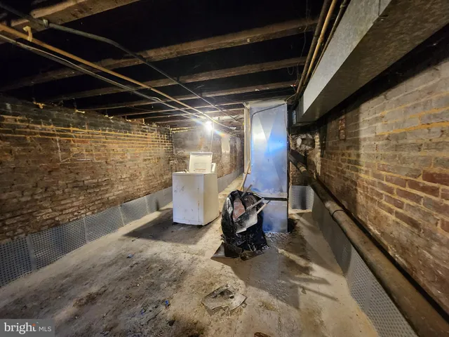 a view of water heater room