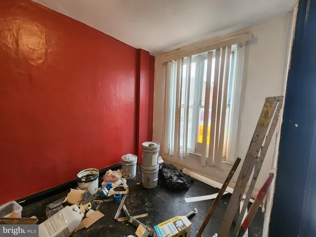 a room with a window