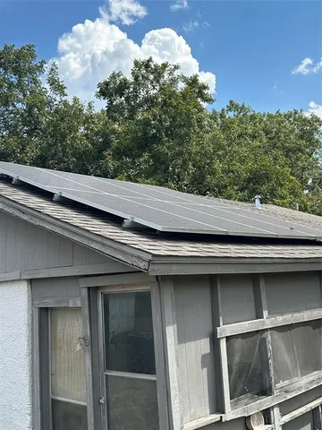 a view of a window of the house