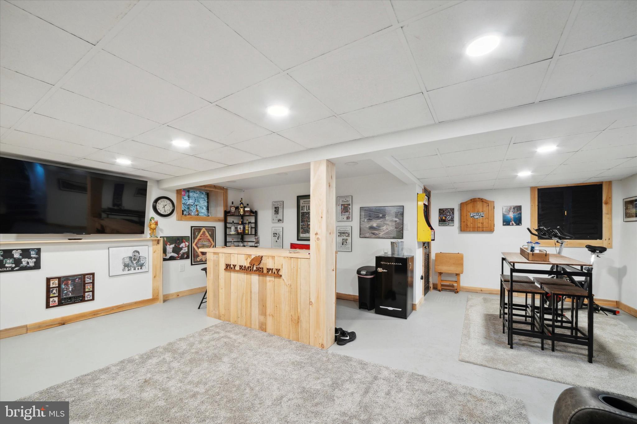 110 Bella Drive Broomall, PA 19008 - Photo 30 of 35 Basement Living Area