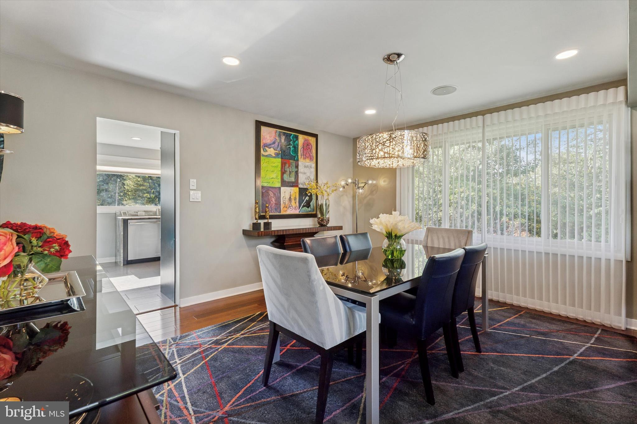 1641 Chattin Road Glenside, PA 19038 - Photo 13 of 48 a view of a dining room with furniture window and outside view