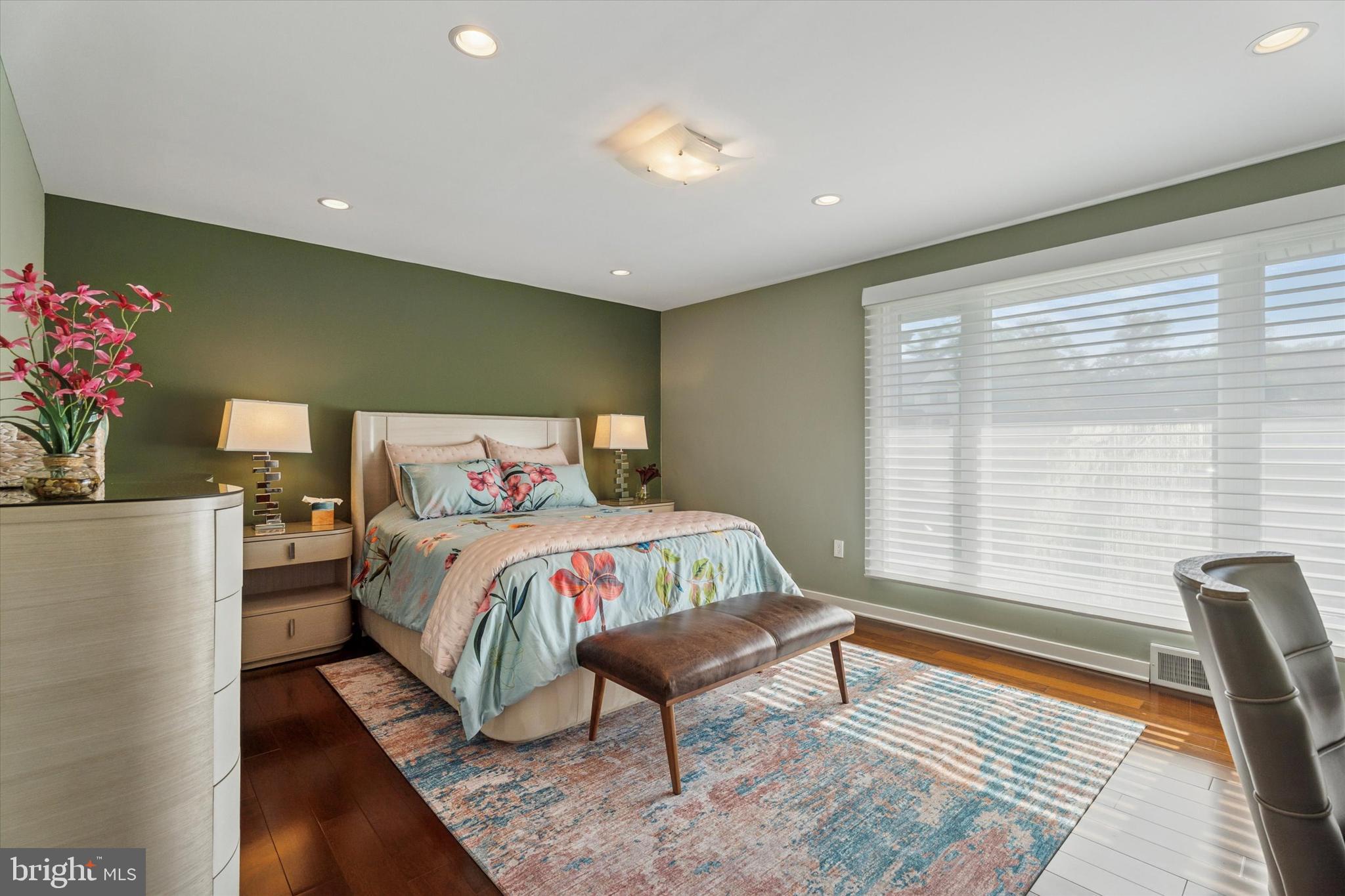 1641 Chattin Road Glenside, PA 19038 - Photo 25 of 48 a bedroom with a bed and a window