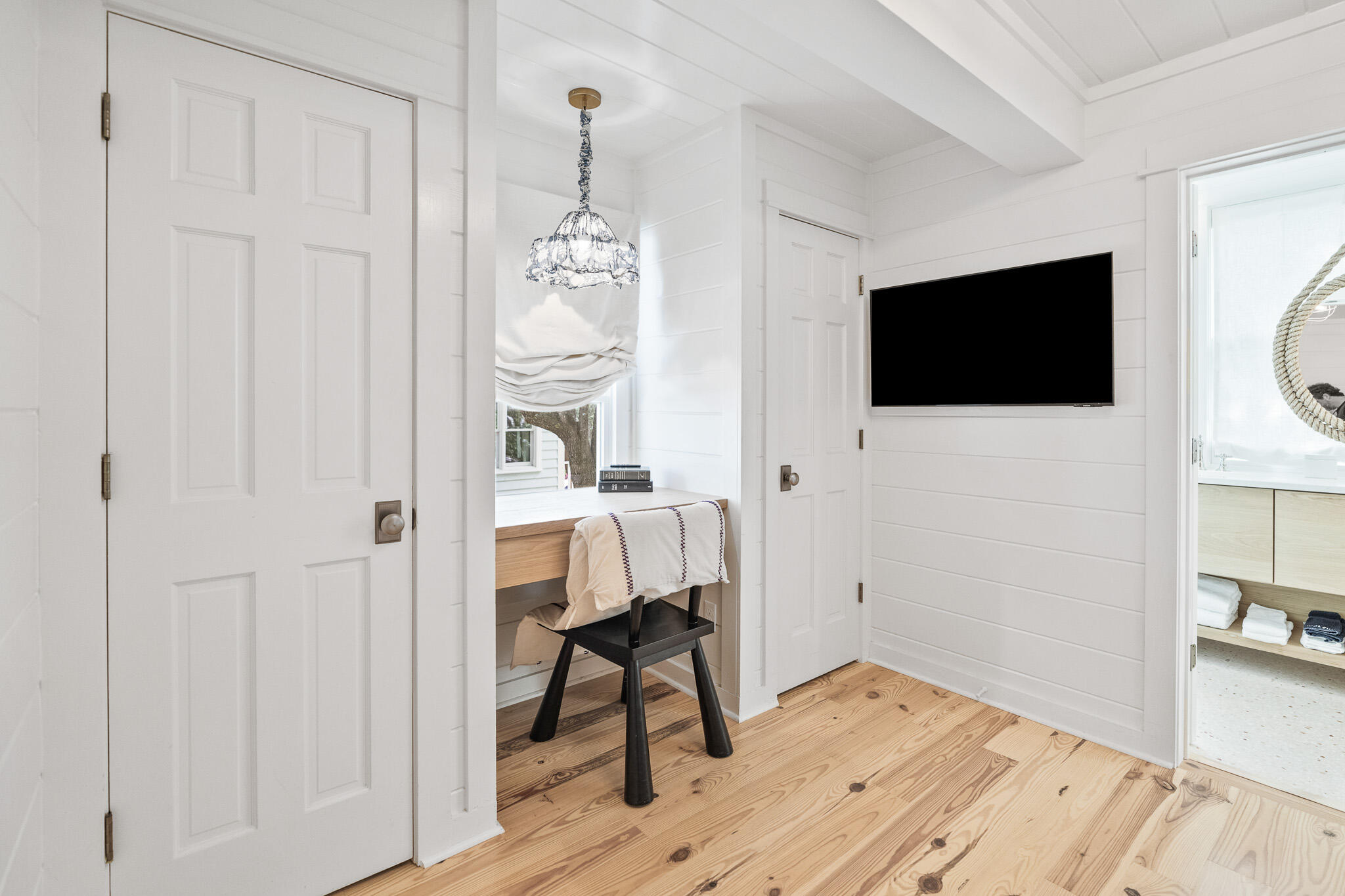 54 Roberts Way Santa Rosa Beach, FL 32459 - Photo 18 of 37 a view of a livingroom with furniture and a flat screen tv