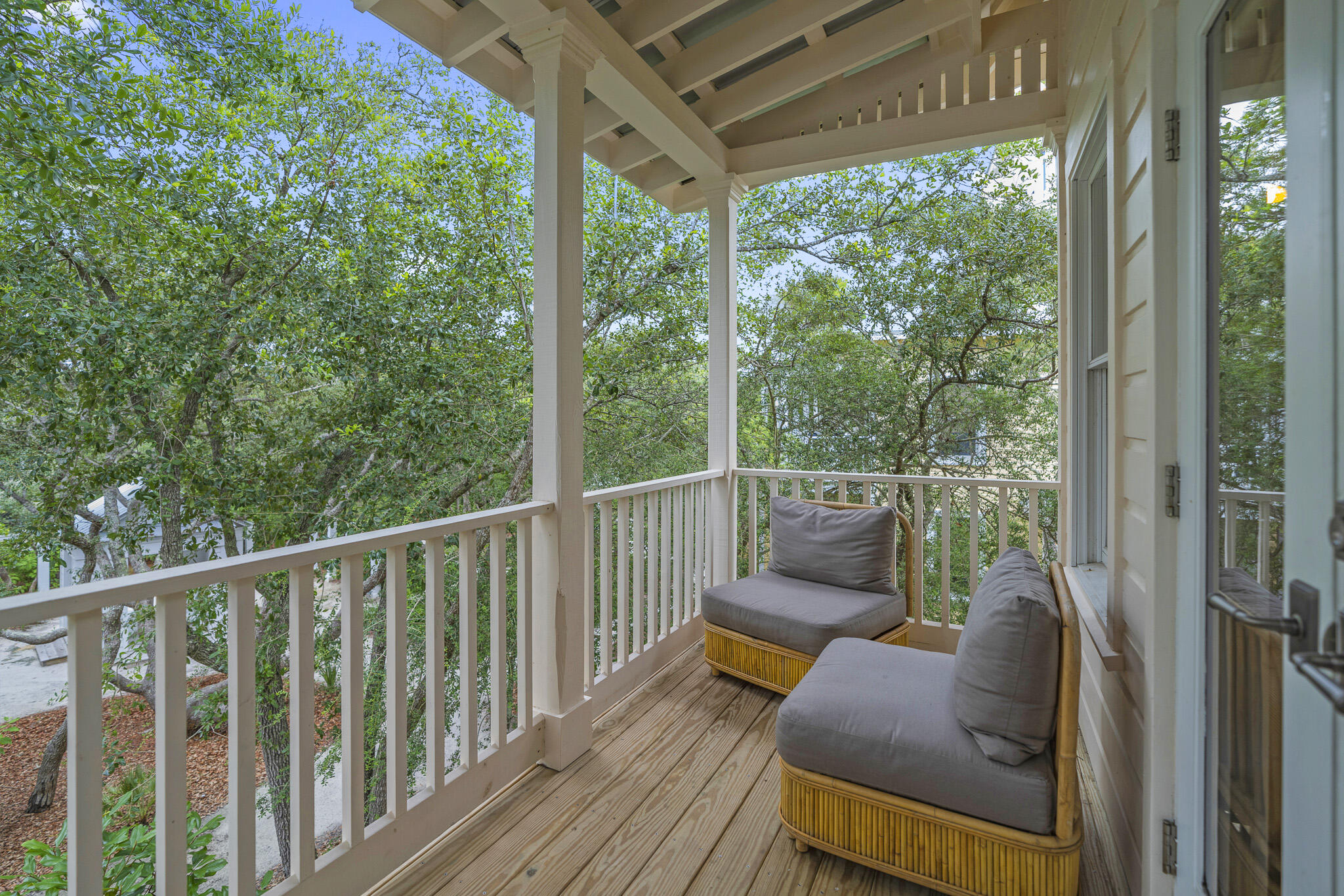54 Roberts Way Santa Rosa Beach, FL 32459 - Photo 30 of 37 a view of a two chairs in the balcony