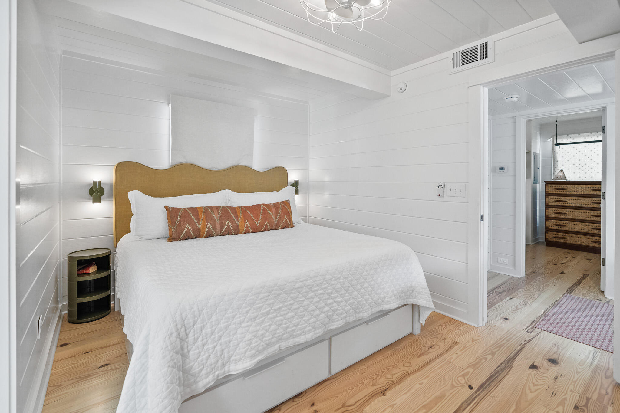 54 Roberts Way Santa Rosa Beach, FL 32459 - Photo 4 of 37 a bedroom with a bed and a walk in closet