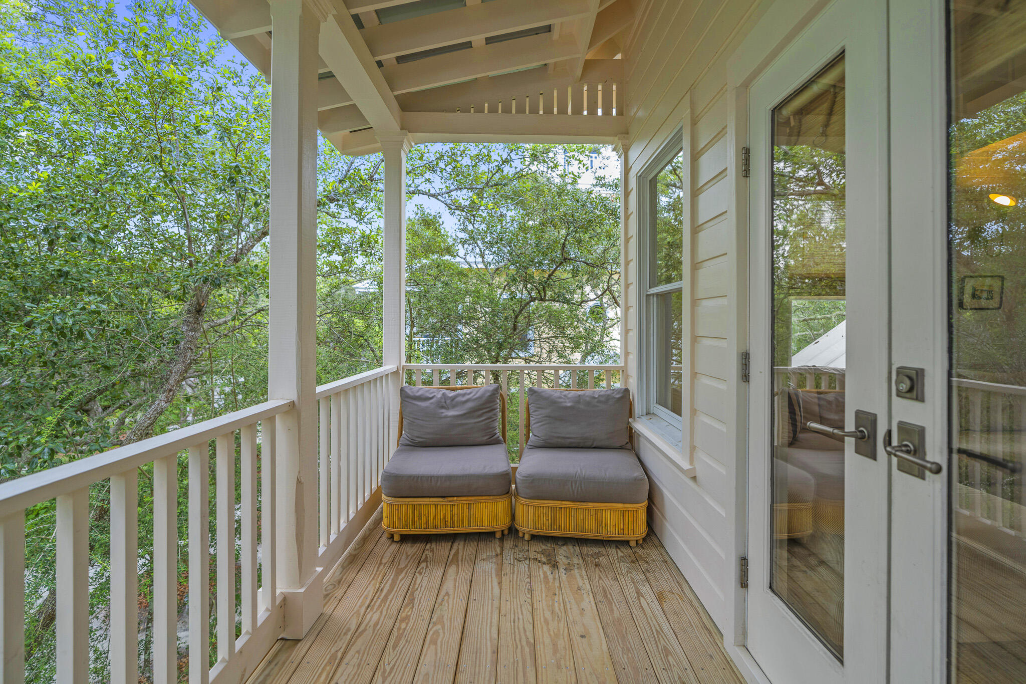54 Roberts Way Santa Rosa Beach, FL 32459 - Photo 8 of 37 a view of balcony with furniture