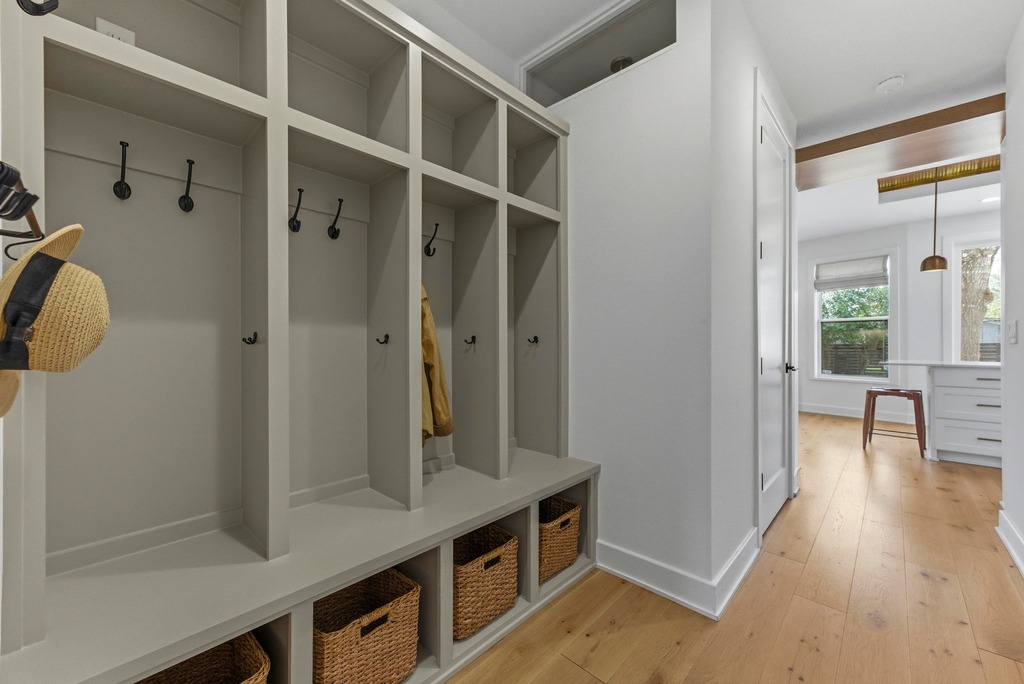 1301 Madison Avenue Austin, TX 78757 - Photo 34 of 39 a view of kitchen with furniture and wooden floor