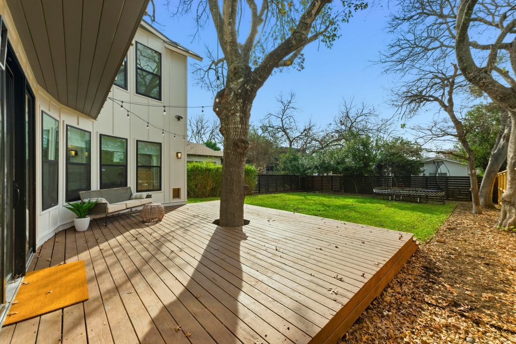1301 Madison Avenue Austin, TX 78757 - Photo 35 of 39 a view of a house with backyard and sitting area