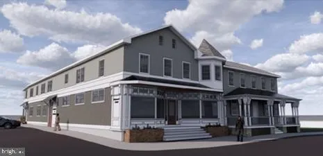 a front view of a house with glass windows