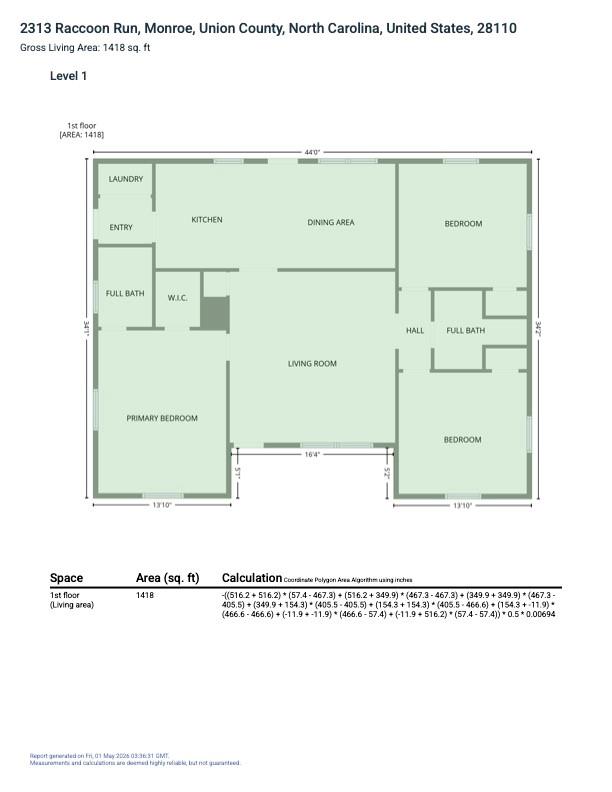 2313 Raccoon Run Monroe, NC 28110 - Photo 31 of 31