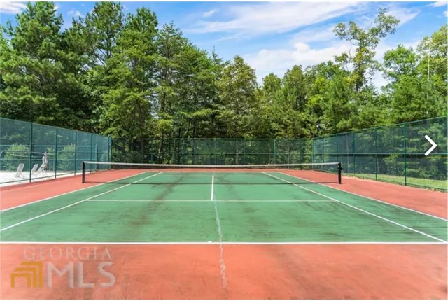 a view of an ocean and beach
