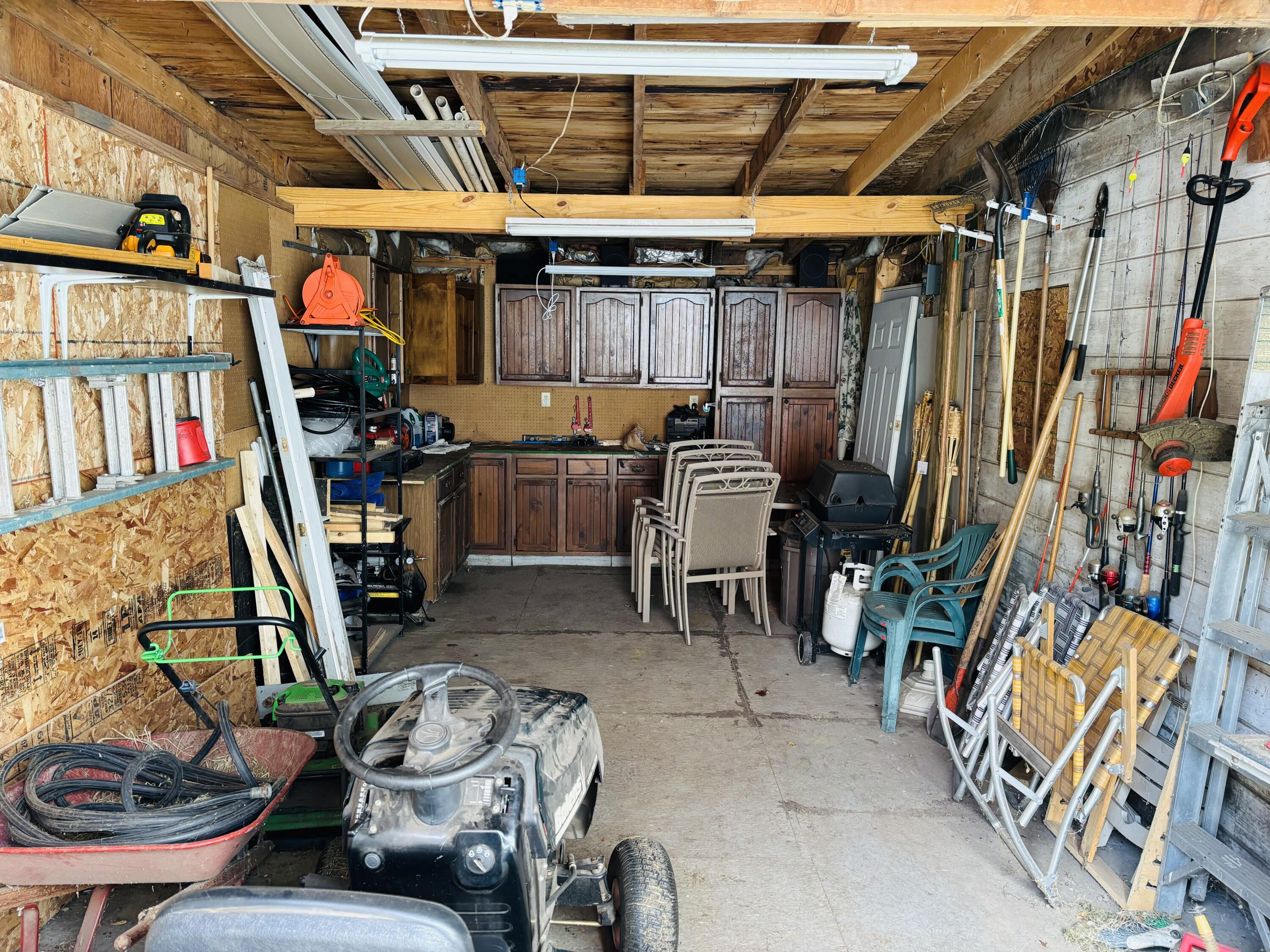 23381 Bluegill Road Sears, MI 49679 - Photo 15 of 19 Garage