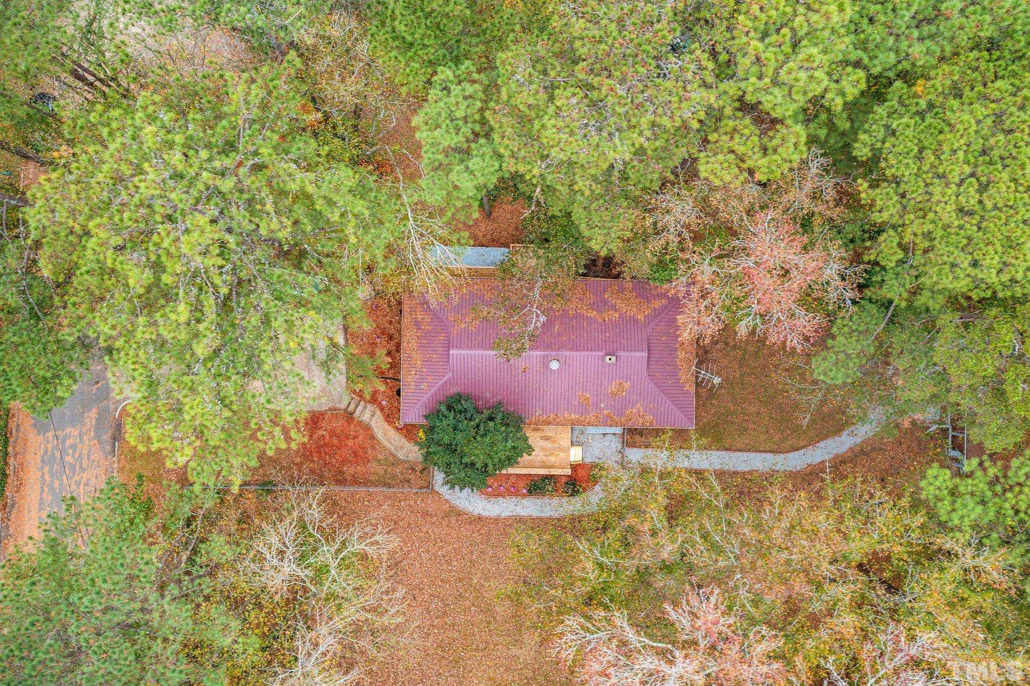 1124 Harper Road Raleigh, NC 27603 - Photo 17 of 59 an aerial view of residential house with outdoor space
