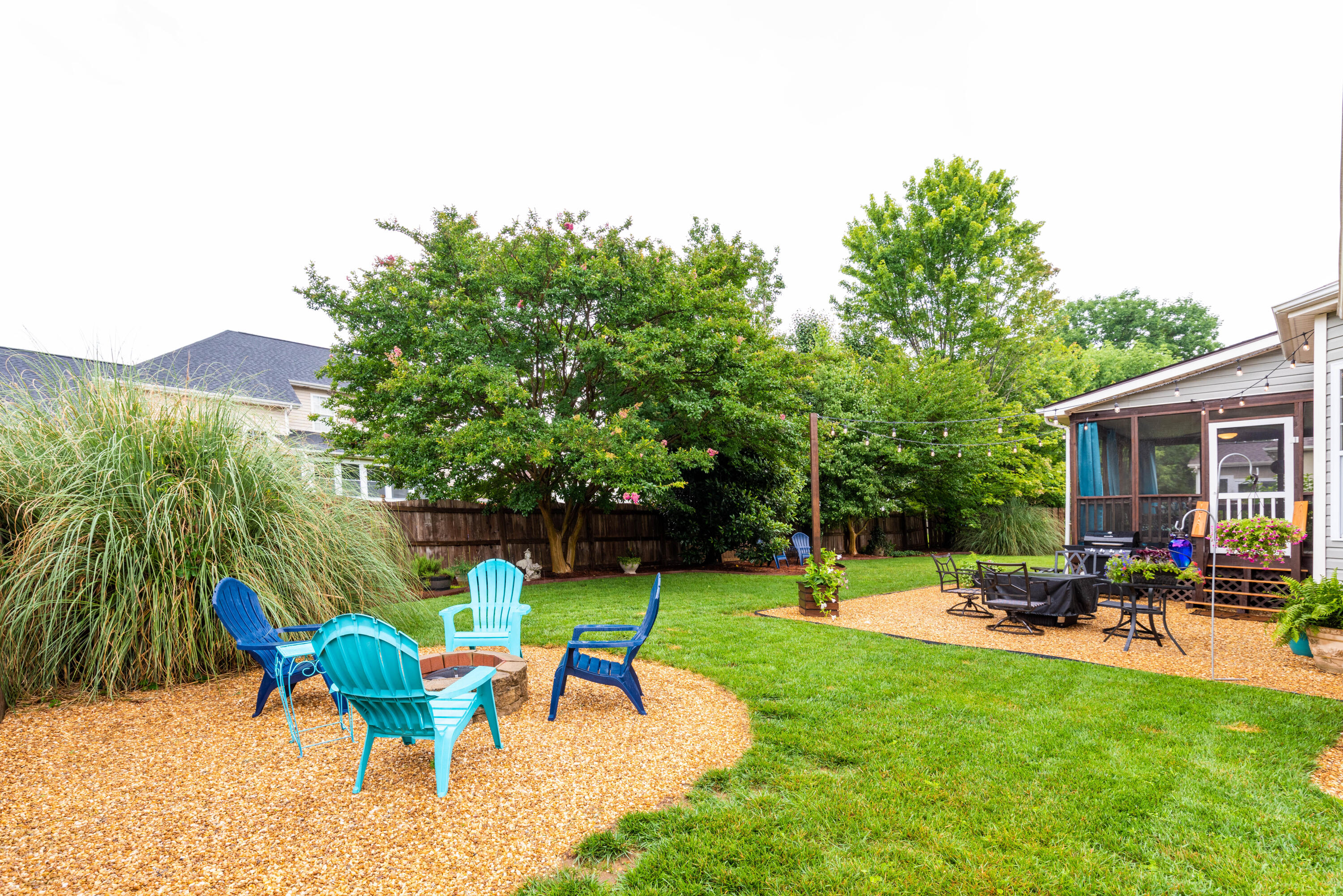 2091 Paris Metz Road Chattanooga, TN 37421 - Photo 13 of 40 Back Yard & Fire Pit