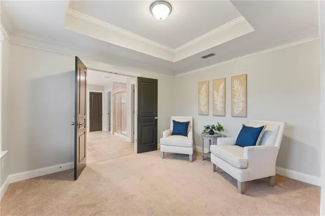 a front view of a house with yard