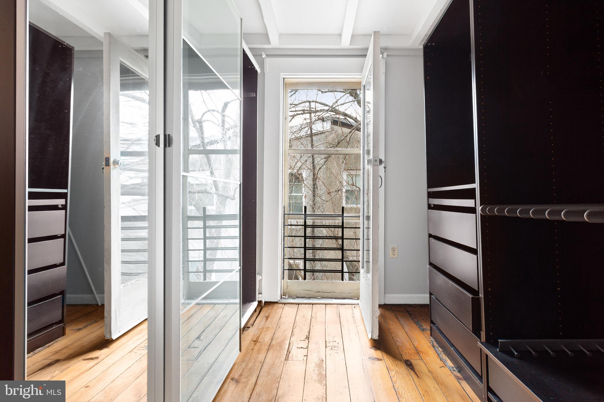 504 Kauffman Street Philadelphia, PA 19147 - Photo 18 of 34 a view of outdoor space with wooden floor and windows