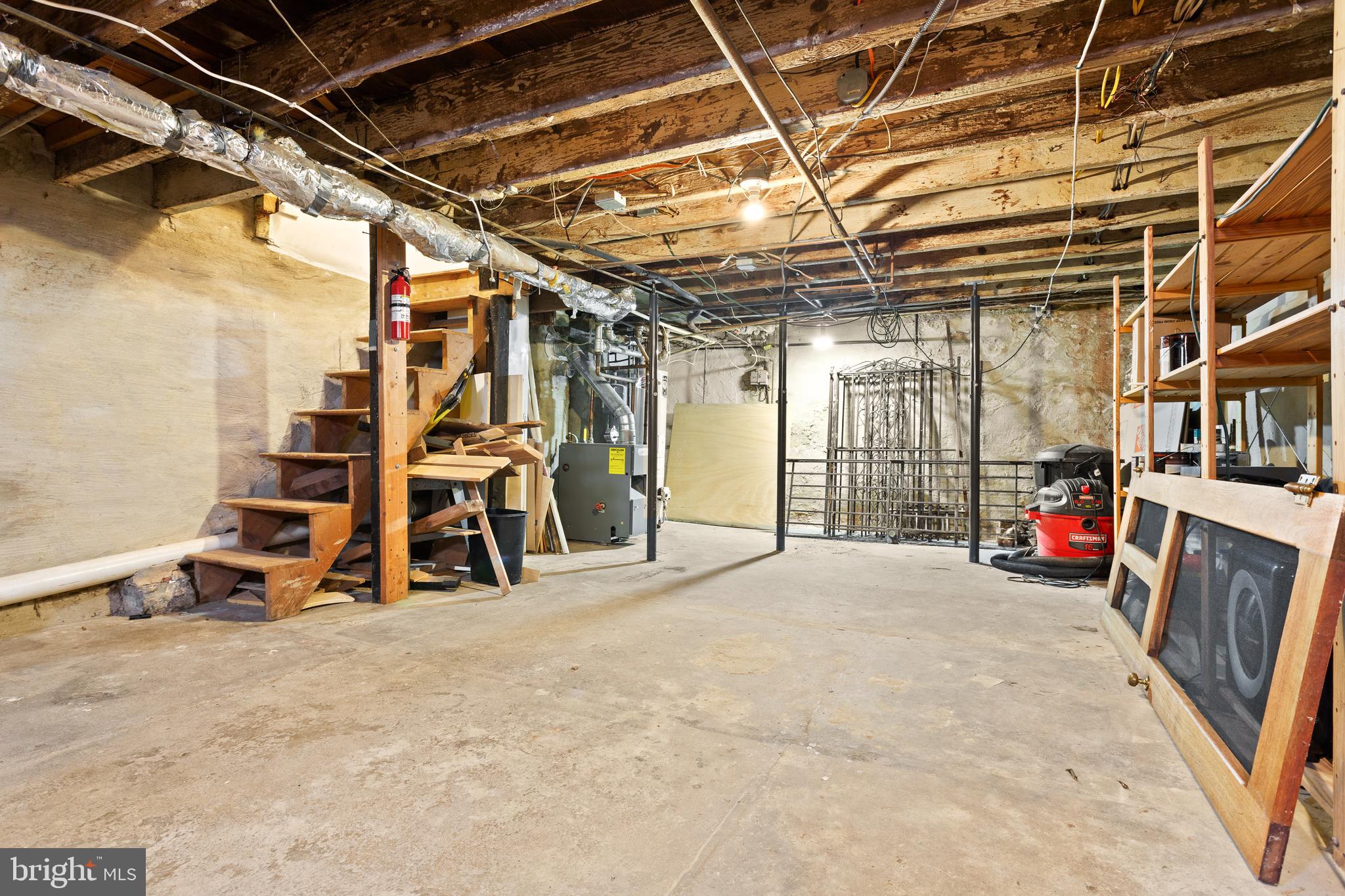 504 Kauffman Street Philadelphia, PA 19147 - Photo 33 of 34 a view of a room with wooden ceiling