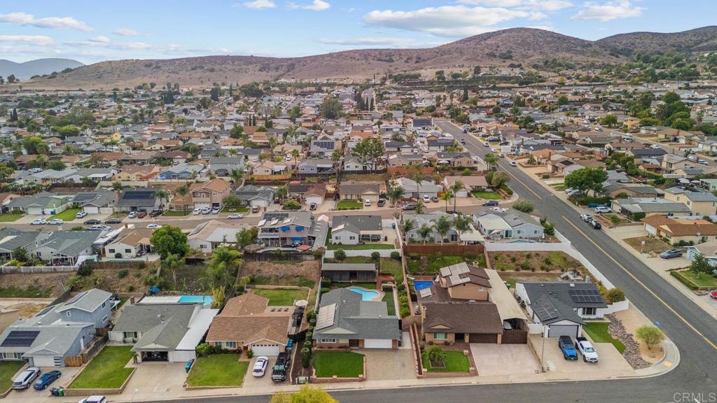 10138 Waynecrest Lane Santee, CA 92071 - Photo 23 of 40 an aerial view of residential houses with city view
