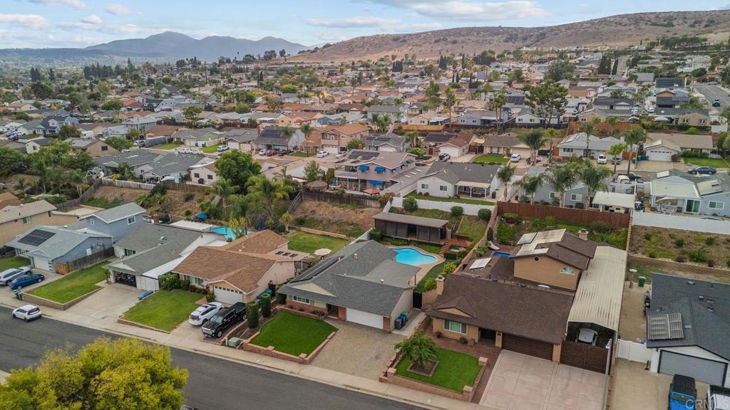 10138 Waynecrest Lane Santee, CA 92071 - Photo 24 of 40 an aerial view of a house with a mountain