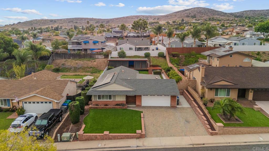 10138 Waynecrest Lane Santee, CA 92071 - Photo 27 of 40 an aerial view of a house