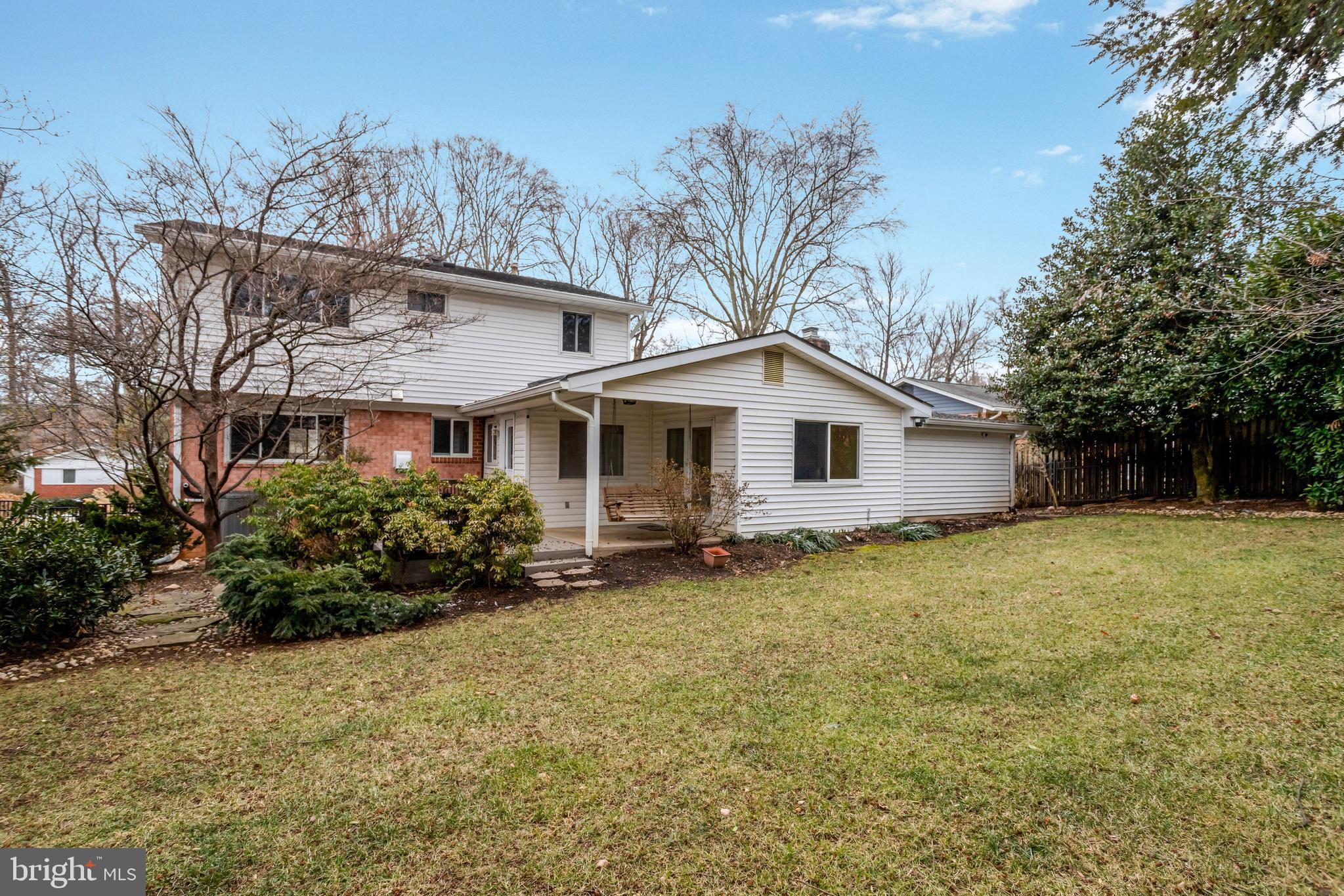 8816 Victoria Road Springfield, VA 22151 - Photo 70 of 76 a view of a house with a backyard