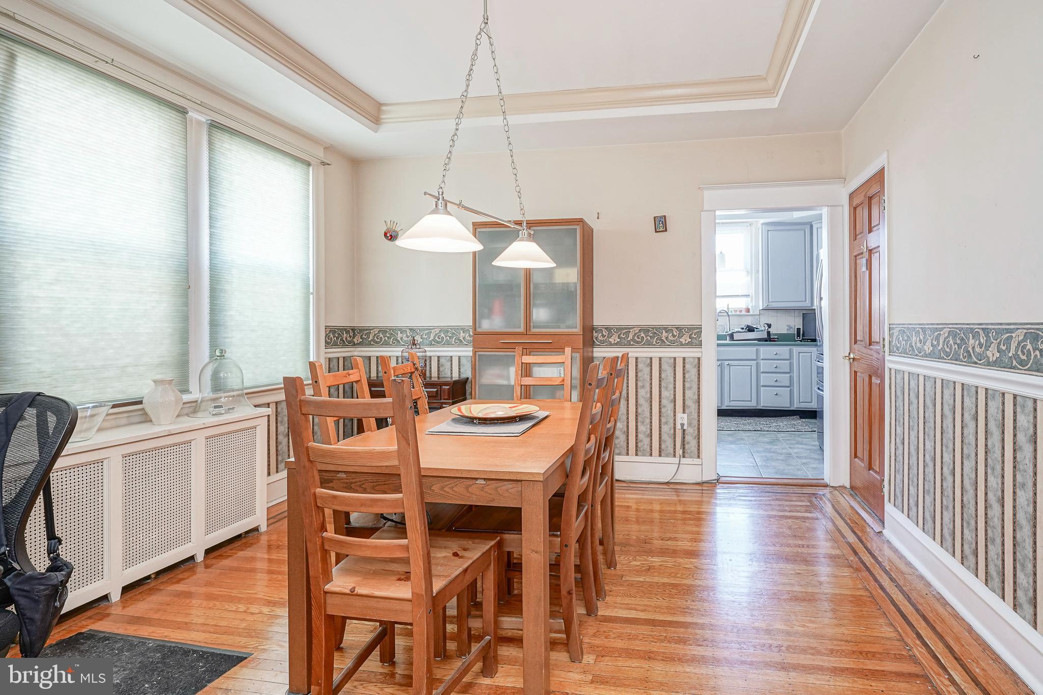 1919 Lansing Street Philadelphia, PA 19111 - Photo 5 of 22 a view of a dining room with furniture window and wooden floor